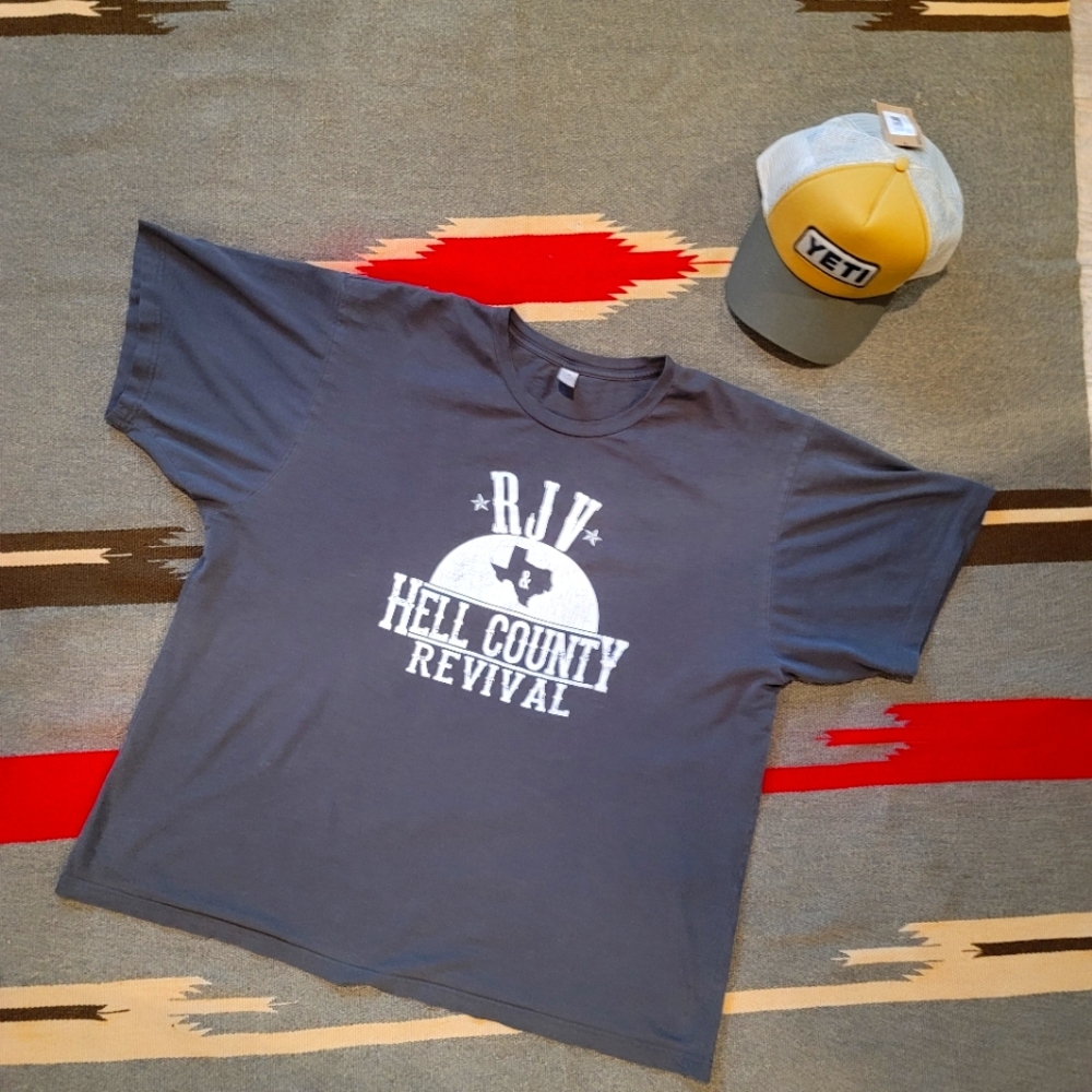 RJV & Hell County Revival vintage tee